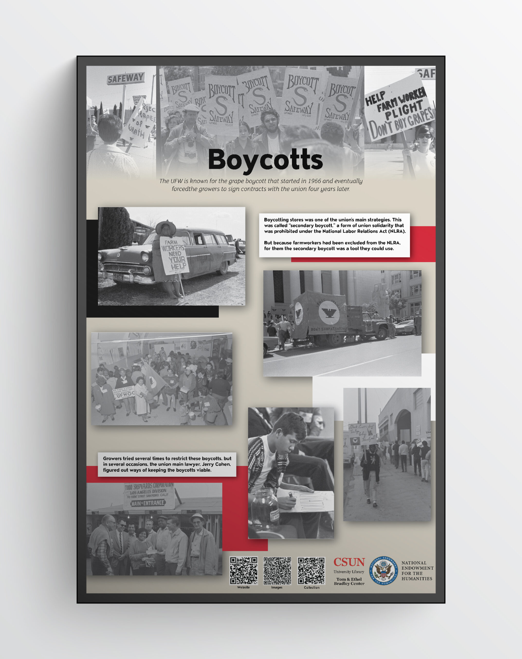 Panel of Boycotts.